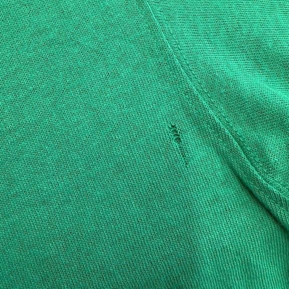 Free People Beach Essential Extreme Tee Mini Dress Golf Green NWOT - Picture 4 of 8